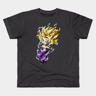 chibi_caulifla_ssj2 Kids T-Shirt